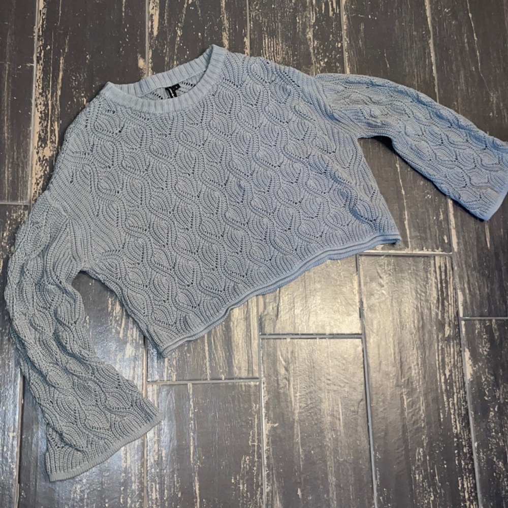 Cropped Knit Sweater